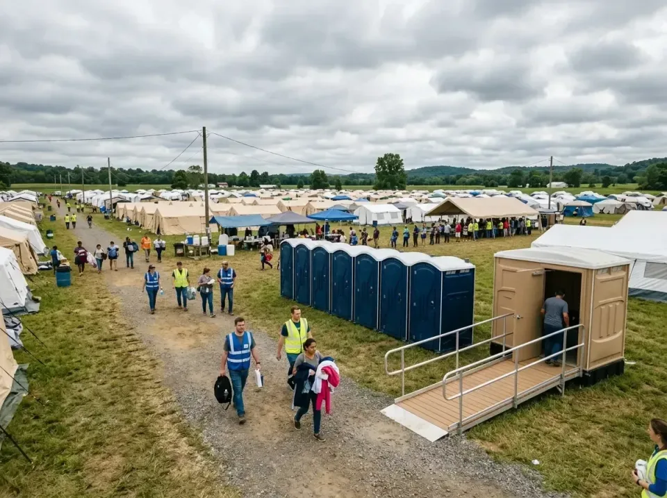 disaster-relief-camp-restrooms-010 — frequently asked questions, Dumpster & Portable Bathrooms Rental in Post, TX